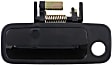 79426CD Front, Driver Side Smooth Black Exterior Door Handle, With Key Hole, Help Series