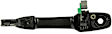 79435 Front, Passenger Side Smooth Black Exterior Door Handle, With Key Hole, Help Series