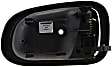 79504 Front And Rear, Driver Side Textured brown Interior Door Handle, Without Door Lock Button, Help Series