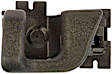 79508 Front, Driver Side Textured Black Interior Door Handle, Without Door Lock Button, Help Series