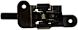 79517 Front, Passenger Side Smooth Black Interior Door Handle, Without Door Lock Button, Help Series