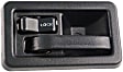 79540 Front, Driver Side Textured Black Interior Door Handle, With Door Lock Button, Help Series