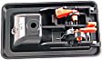 79540 Front, Driver Side Textured Black Interior Door Handle, With Door Lock Button, Help Series