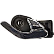 79549 Front, Passenger Side Black Interior Door Handle, With Door Lock Button, Help Series