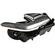 79549 Front, Passenger Side Black Interior Door Handle, With Door Lock Button, Help Series