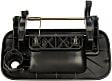 79606CD Help Series Tailgate Handle, Black Plastic and metal Without Camera Hole With Key Hole