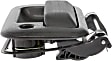 79606CD Help Series Tailgate Handle, Black Plastic and metal Without Camera Hole With Key Hole