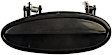 79790 Rear, Driver Side Smooth Black Exterior Door Handle, Without Key Hole, Help Series