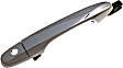 79818 Front, Driver Side Chrome Exterior Door Handle, With Key Hole, Help Series