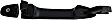 79822 Rear, Driver or Passenger Side Black Exterior Door Handle, Without Key Hole, Help Series