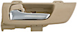 79847 Front, Driver Side Chrome lever Interior Door Handle, Help Series