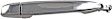 79941 Front, Passenger Side Chrome Exterior Door Handle, Without Key Hole, Help Series