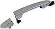 79977 Front Or Rear, Passenger Side Chrome Exterior Door Handle, Without Key Hole, Help Series