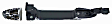 79979 Rear, Driver Side Chrome Exterior Door Handle, Without Key Hole, Help Series