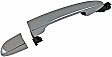 79979 Rear, Driver Side Chrome Exterior Door Handle, Without Key Hole, Help Series