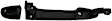 79984 Front, Driver Side Smooth Black Exterior Door Handle, Without Key Hole, Help Series