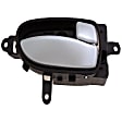 79994 Silver lever Interior Door Handle, With Door Lock Button, Help Series