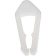 800-003 OE Solutions Series Clips & Fasteners - White, Plastic, Direct Fit, Set of 5