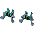 800-046 OE Solutions Series Clips & Fasteners - Black, Plastic, Direct Fit, Set of 2