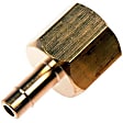 800-079 OE Solutions Series Fuel Fitting - Brass, Brass, Universal