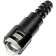 800-082 OE Solutions Series Fuel Fitting - Black, Plastic, Universal