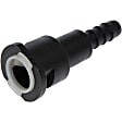 800-083 OE Solutions Series Fuel Fitting - Black, Plastic, Universal
