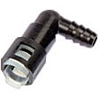 800-086 OE Solutions Series Fuel Fitting - Black, Plastic, Universal