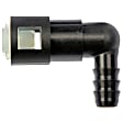 800-086 OE Solutions Series Fuel Fitting - Black, Plastic, Universal
