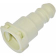 800-108 Adapter Fitting - White, Plastic, Universal