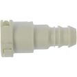 800-108 Adapter Fitting - White, Plastic, Universal