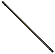 800-154 Universal Fuel Line, Natural, Steel, 5/16 in. x 12 in. Double Bead Line