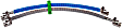 800-864 Fuel Line, Blue and gray, Steel, OE Solutions Series