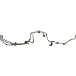 800-890 Fuel Line, 0.11 in. ID, 0.25 in. OD, Steel, OE Solutions Series