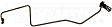 800-898 Fuel Line, Fuel Line, 6 mm OD Natural, Stainless Steel, OE Solutions Series