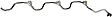 800-915 OE Solutions Series Fuel Rail - Silver, Stainless Steel, Direct Fit, Sold individually