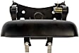 80106 Help Series Tailgate Handle, Smooth Black Plastic