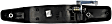 80115 Front, Passenger Side Smooth Black Exterior Door Handle, Without Key Hole, Help Series