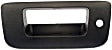 80122 Help Series Tailgate Handle Bezel, Smooth Black Plastic