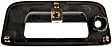 80122 Help Series Tailgate Handle Bezel, Smooth Black Plastic