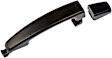 80146 Front, Passenger Side, or Rear, Driver or Passenger Side Smooth Black Exterior Door Handle, Without Key Hole, Help Series