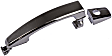 80148 Front, Driver or Passenger Side Chrome Exterior Door Handle, With Key Hole, Help Series
