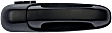 80160 Textured Black Exterior Door Handle, With Key Hole, Help Series