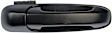 80166 Front, Passenger Side Textured Black Exterior Door Handle, Without Key Hole, Help Series