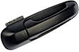 80166 Front, Passenger Side Textured Black Exterior Door Handle, Without Key Hole, Help Series