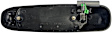80166 Front, Passenger Side Textured Black Exterior Door Handle, Without Key Hole, Help Series