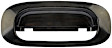 80173 Help Series Tailgate Handle Bezel, Smooth Black Plastic