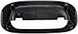 80173 Help Series Tailgate Handle Bezel, Smooth Black Plastic