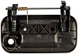 80208 Help Series Tailgate Handle, Smooth Black Plastic