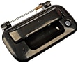 80208 Help Series Tailgate Handle, Smooth Black Plastic