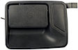 80234 Rear, Driver Side Textured Black Exterior Door Handle, Without Key Hole, Help Series